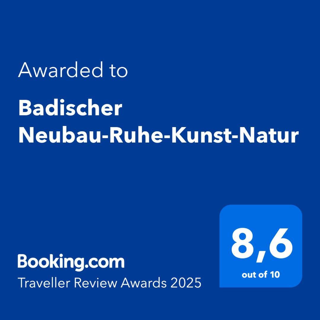 ריינאו Badischer Neubau-Ruhe-Kunst-Natur מראה חיצוני תמונה